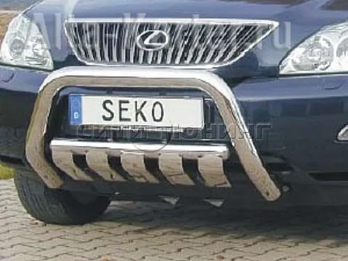 Защита Seko передняя, нижняя d 50 мм (без передней защиты) для Lexus RX 400h 2003-2009