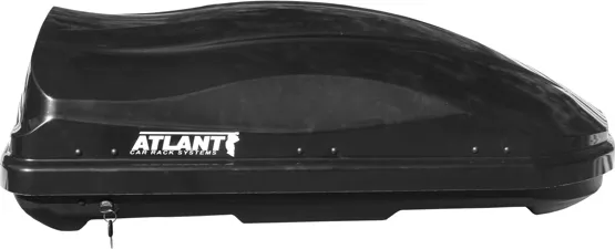Автомобильный бокс Атлант Diamond 430л Черный