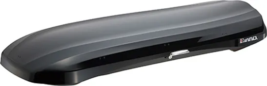 Автомобильный бокс Inno Wedge 660 черный глянцевый (300 л, 203х84х28 см)