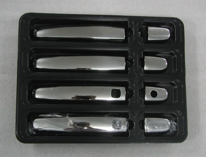 Накладки Omsa Line на дверные ручки (с отв-тием для чипа) Toyota RAV4 III 5-дв