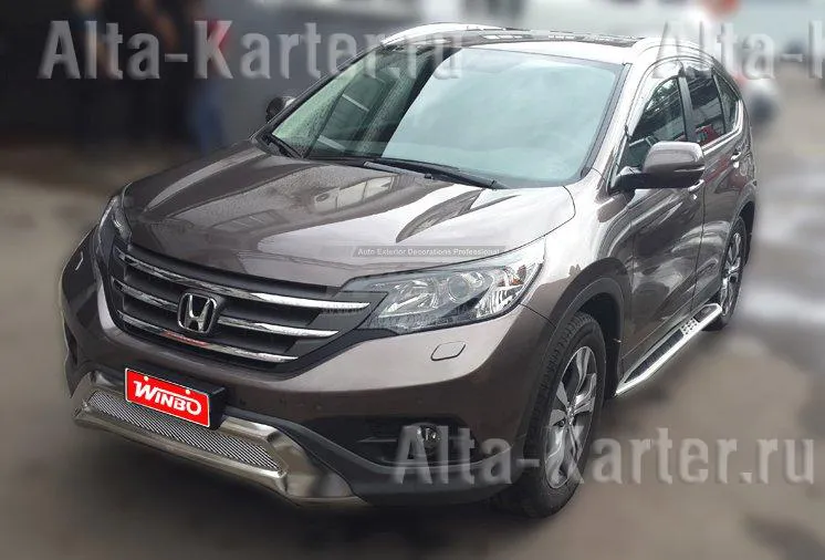 Накладки Winbo на передний и задний бампер (OE Style) для Honda CR-V IV (двиг