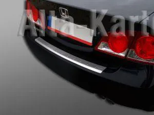 Накладка Avisa на задний бампер для Honda Civic VIII седан 2006-2010
