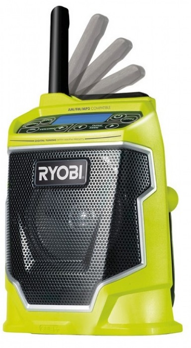 Радио аккумуляторное Ryobi ONE+ CDR180M