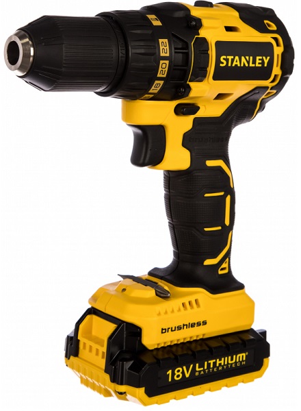 Аккумуляторная дрель-шуруповерт Stanley SBD20D2K-RU