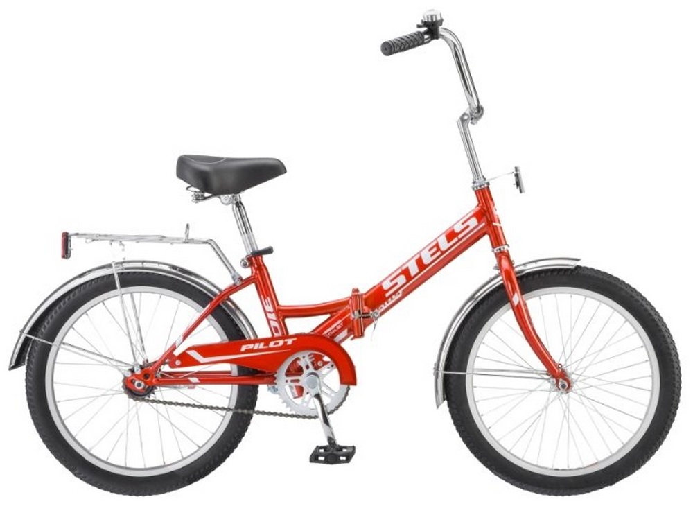 Велосипед 20 складной STELS Pilot 310 (2019), оранжевый LU079325
