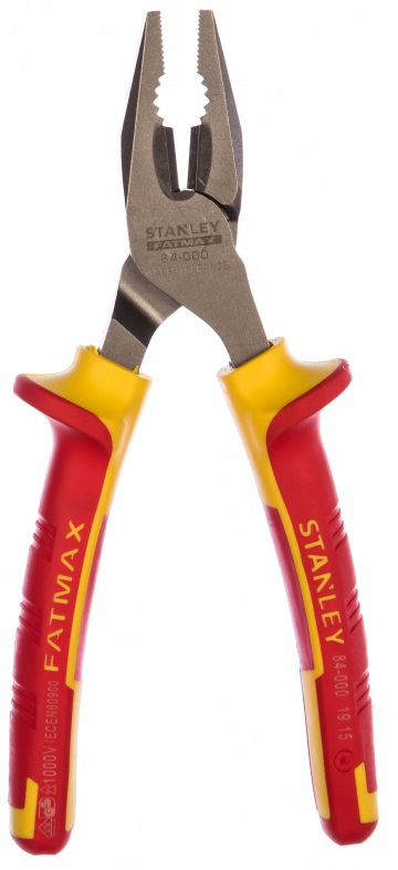 Плоскогубцы электрика Stanley 0-84-000 (160 мм)