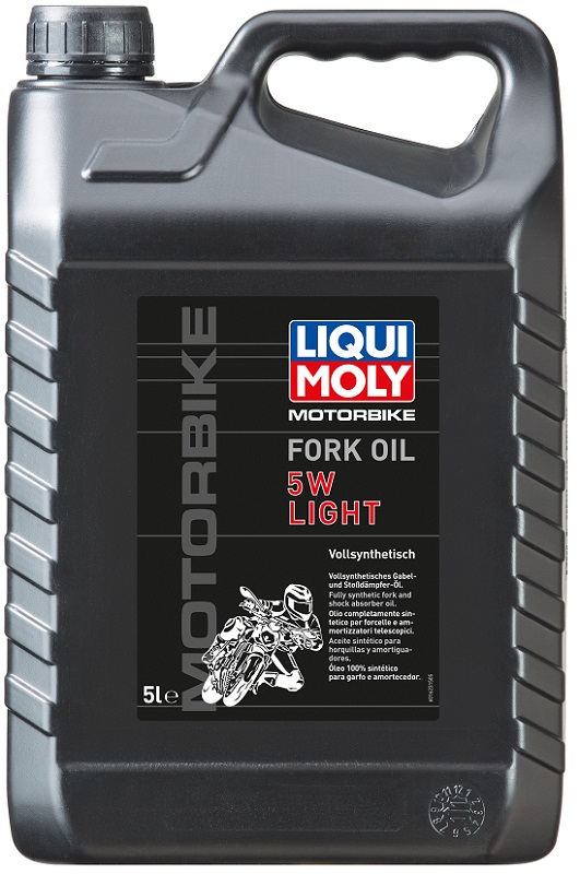 Масло Liqui Moly 1623 для вилок и амортизаторов синтетическое Racing Fork Oil Light 5W