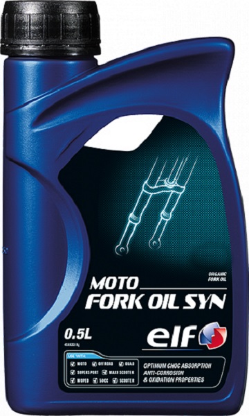Масло Elf 194976 для вилок и амортизаторов синтетическое Moto Fork Oil SYN 2.5W