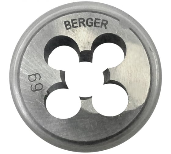 Метрическая плашка Berger BG1006 (М8х1,25мм)
