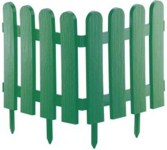 Декоративный забор Классика PALISAD 65003 (29x224 см, зеленый)