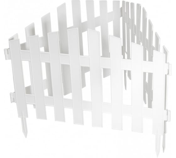 Декоративный забор Марокко PALISAD 65035 (28x300 см белый)