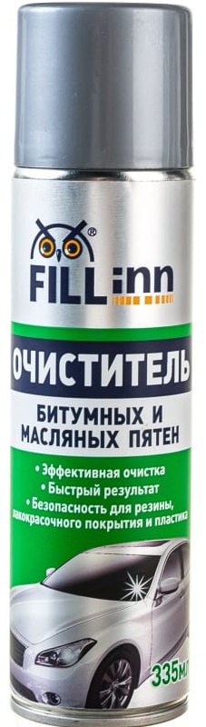 Очиститель битумных и масляных пятен FILLinn FL015, 335 мл