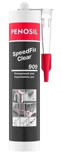Клей монтажный SpeedFix Clear 909 Penosil H4753, 280 мл