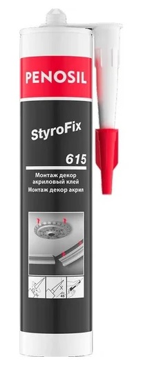 Клей монтажный StroFix 615 Penosil H4757, белый, 280 мл